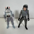 STAR WARS POTF General Veers & AT-AT Driver Exclusive FIGURE LOT Kenner 1997