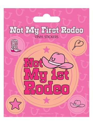 Not My First Rodeo Vinyl Aufkleber Set