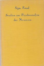 Sigmund Freud Studies in the Psychoanalysis of Neuroses FIRST EDITION RARE