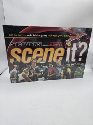 ESPN SPORTS SCENE IT DVD BOARD GAME SPORT PARTY NFL MLB NBA NHL New Larry Bird