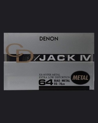 Denon CD/Jack IV (1989 JP) Blank Cassette Tape