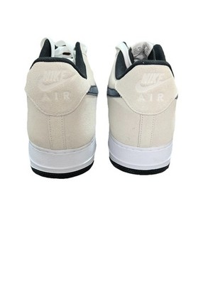 60N1 /Nike Air Force 1 White Black Beige Low Top Leather Men\'s Athletic Sneakers 60N1 /Nike Air Force 1 White Black Beige Low Top Leather  main image 3