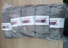 Patons Wool Blend DK  Shade 112 Brown 5 x 100 Gr 63% Wool 37% Acrylic