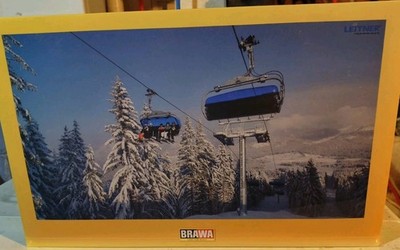 Brawa 6346 Cableway Chairlift HO Scale For Model Train Set