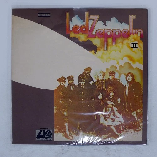 LED ZEPPELIN II ATLANTIC P8042A Japan INSERT POSTER GATEFOLD VINYL LP