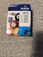 Brother LC201C Cyan Ink Cartridge Genuine Original NEW
