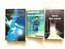SCIENCE FICTION LOT DE 3   SHEPARD / POHL / JETER