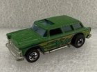 Hot Wheels Vintage Made In France Nomad Alive 55 Green Filler Condition