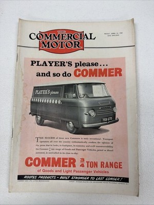 Commercial Motor Magazine 15 April 1960 Commer Cars LTD. 58 Pages