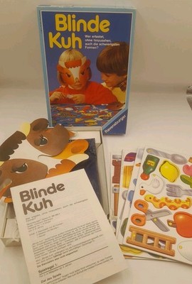 Rarität: ''Blinde Kuh'',  Fühl mal was das ist, Ravensburger 1986 Vintage 40 Jahre