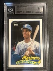 1989 TOPPS TRADED TIFFANY #41T KEN GRIFFEY JR. BGS 9