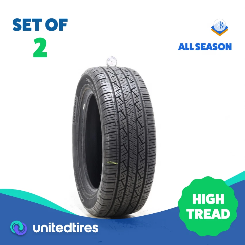 2 Quantity 225/55/17 All Season Tires for sale | eBay