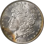 1885-O Morgan Silver Dollar PCGS MS63 - Toning