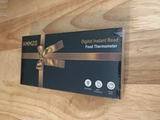 AMMZO Meat Thermometer Digital Instant Read Food Thermometer New Sealed