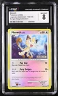 CGC 8 Meowth 2008 Legends Awakened 106/146 Burger King Collection Pokemon Card