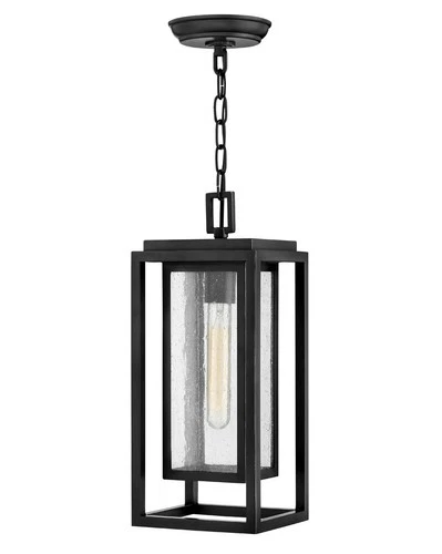 Hinkley Lighting 1002-LL Republic 1 Light 7"W Coastal Elements - Black - Picture 1 of 9