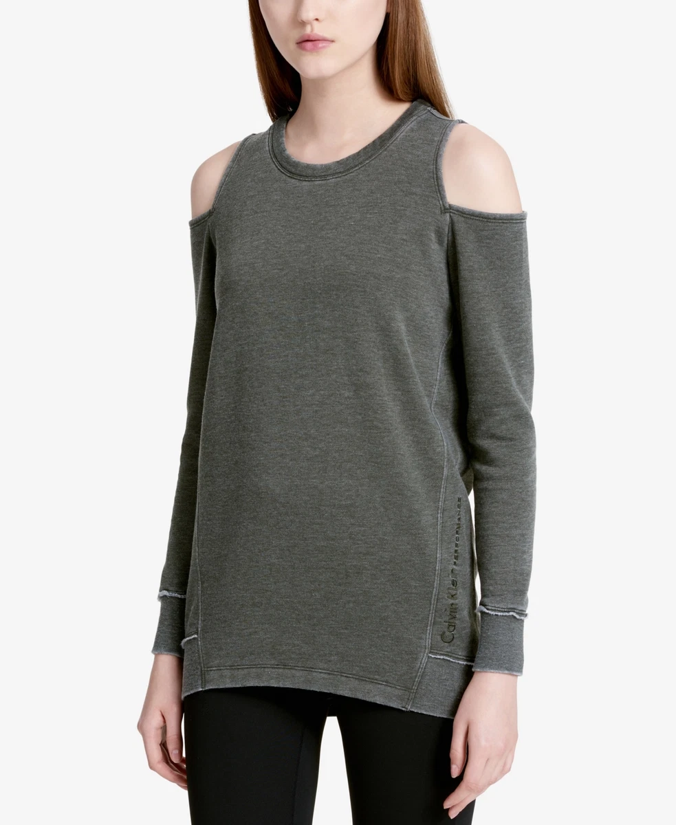 Calvin klein 2024 cold shoulder top