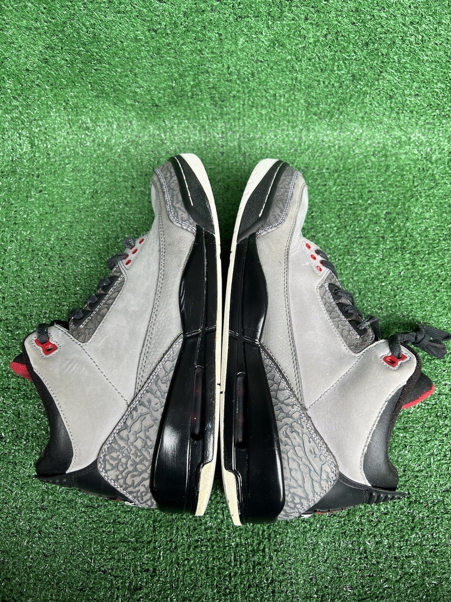 Nike Air Jordan 3 Retro Stealth Gray 2011 Hi-Top 136064-003