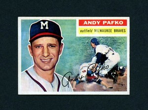 1956-TOPPS-312-ANDY-PAFKO-EX