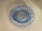 2 Cambridge Moonlight Blue Caprice Plates 8 1/2”, Excellent Condition — photo 2