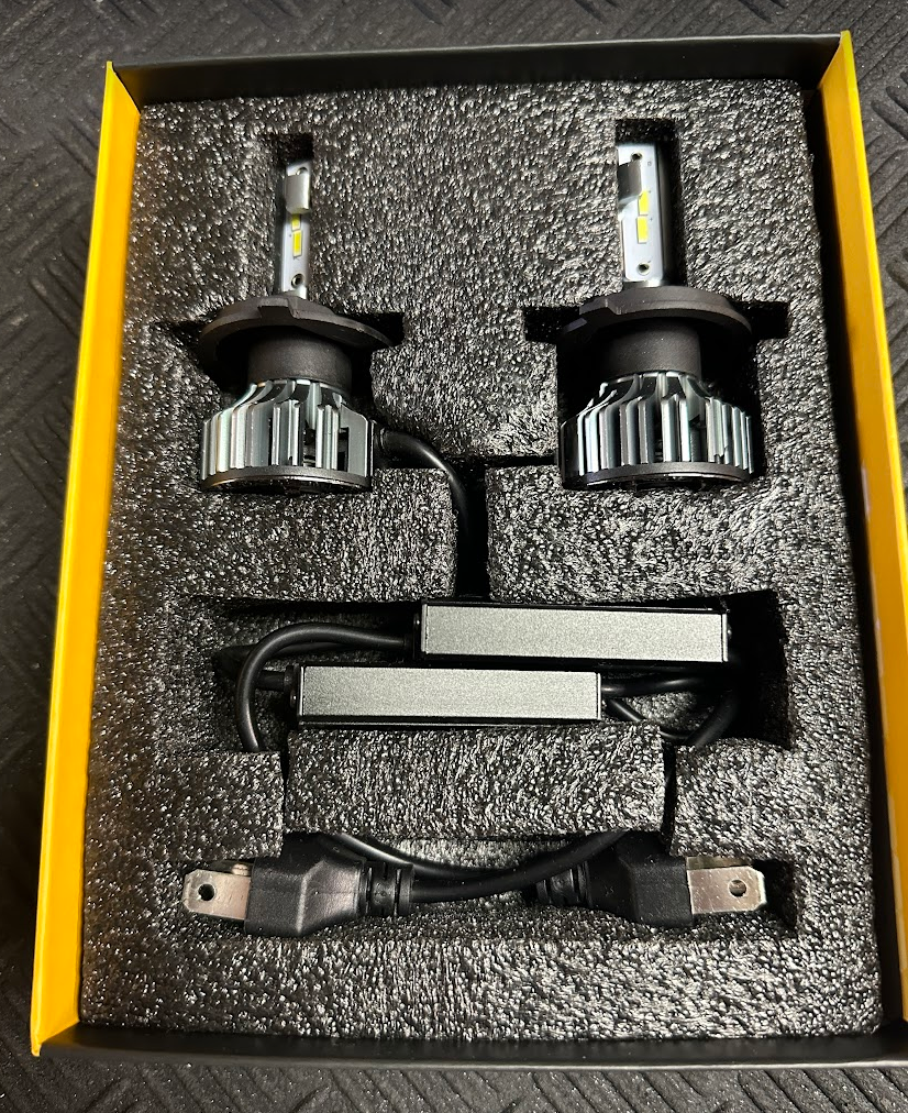 Flosser Headlight Led Conversion Kit - 2 Bulbs - 91625543 - 12 -24