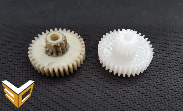 Ingranaggio gear in nylon per motoriduttore stufa a pellet Extraflame Preziosa