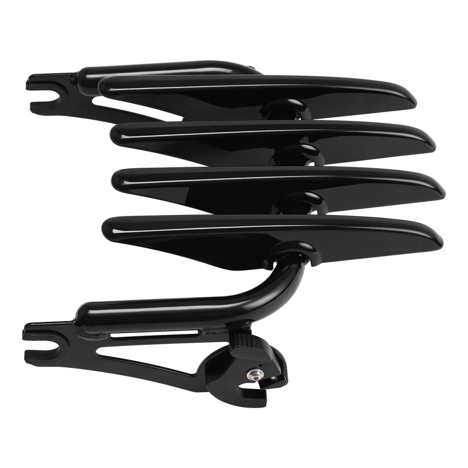Portaequipajes Stealth desmontable negro para Harley Touring Road King Glide 09-2024 Foto 2 de 4