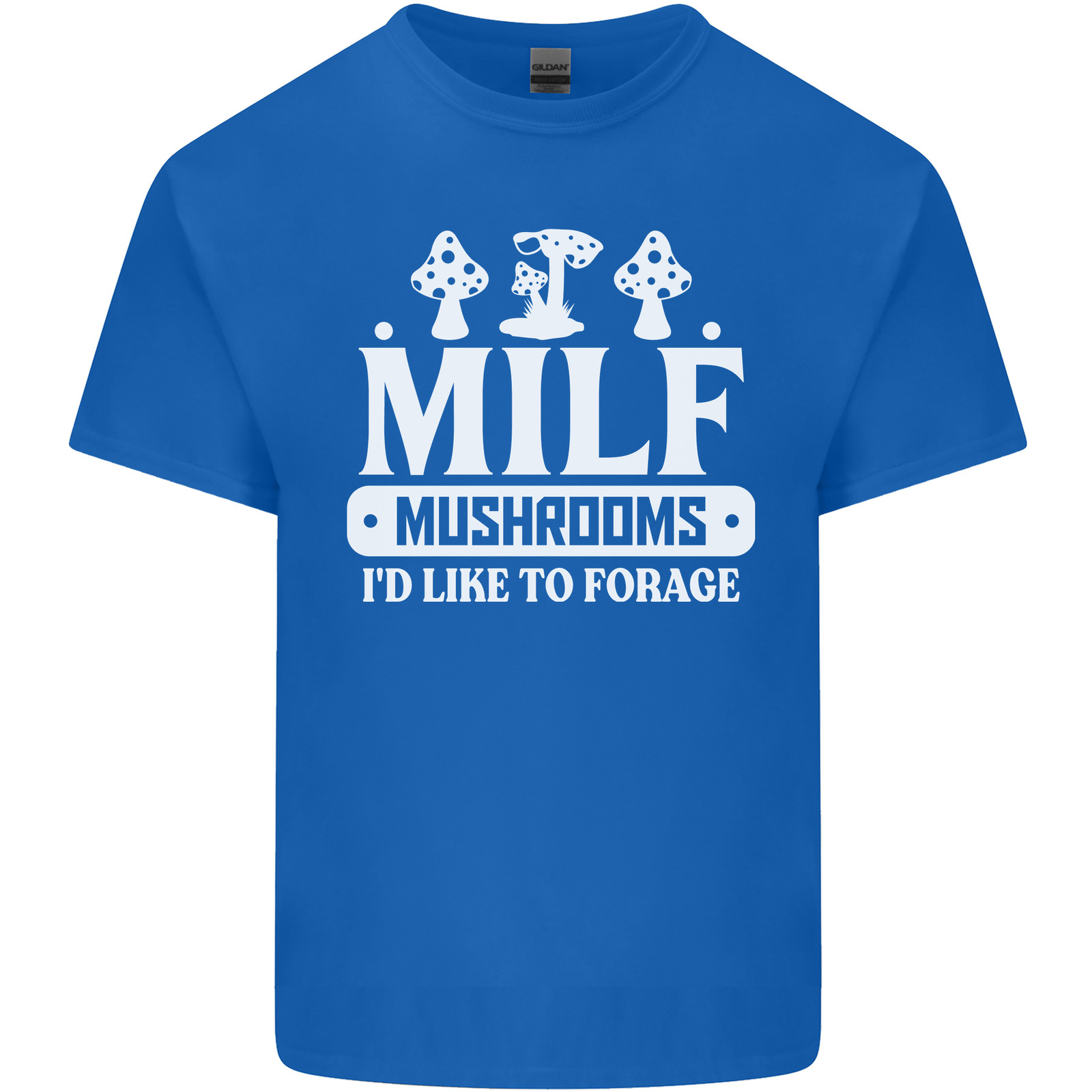 Setas I Como A Campaña Milf Algodón Hombre Camiseta