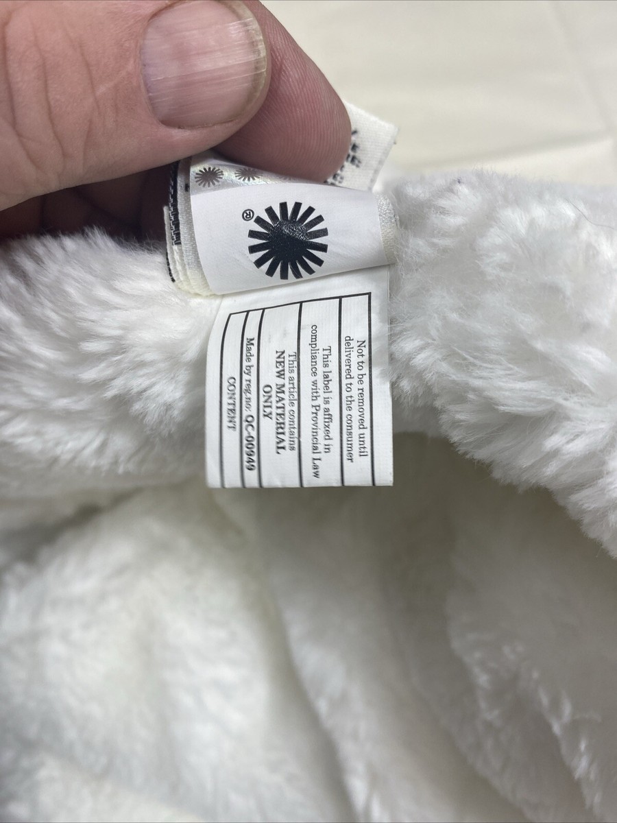 Ugg Faux Fur White Scarf | eBay