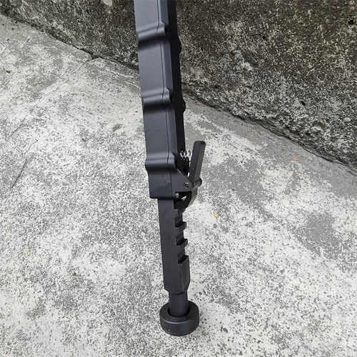 Rifle Bipod 360Degrees Swivel 7.5-9'' Adjustable Height Folding Design Picatinny - Picture 13 of 25