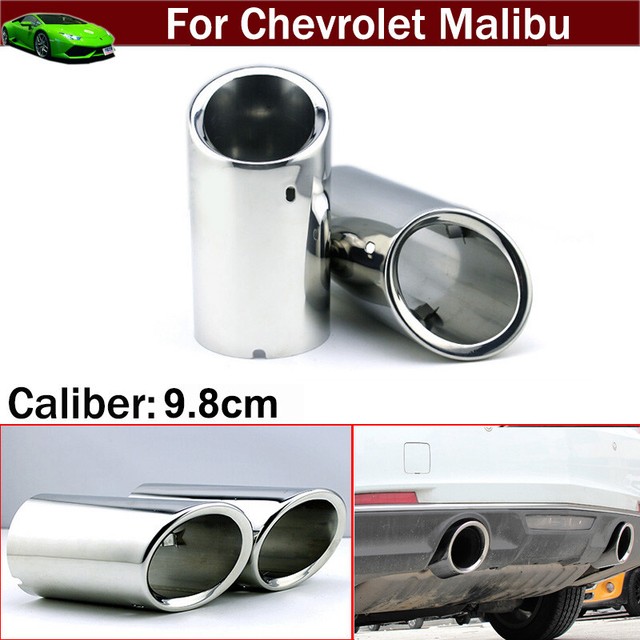 2pcs Exhaust Pipes Tips Exhaust Muffler Tail Pipe for Chevrolet Malibu