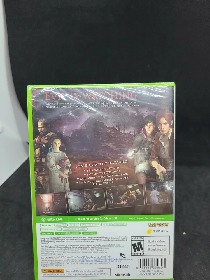 Resident Evil Revelations 2 (Microsoft Xbox 360, 2015) Brand new - Image 4 of 4