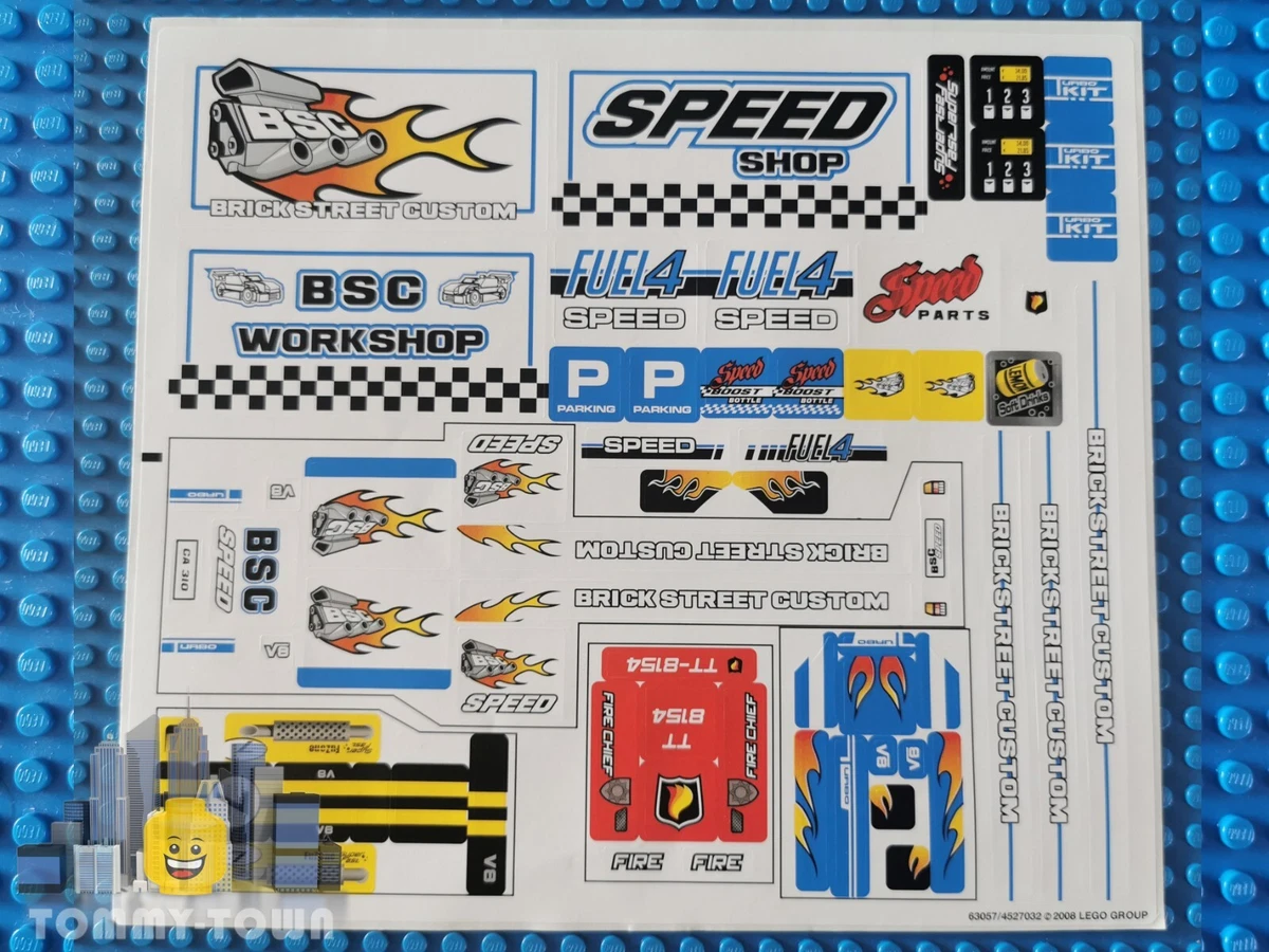 Lego racers brick street customs sale