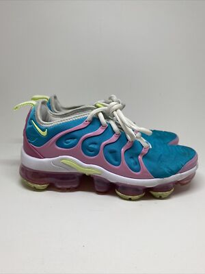 Air Vapormax Plus Women Size (CW7014-100) Aqua Pink