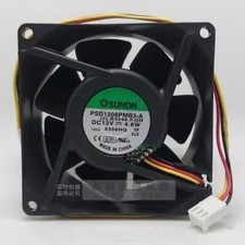 SUNON PSD1208PMB3-A 8038 DC12V 4.6W 3-Pin Server Cooling Fan