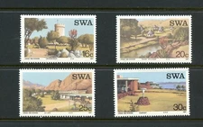 R1664   Southwest Africa  1987   tourism   resorts   4v.   MNH