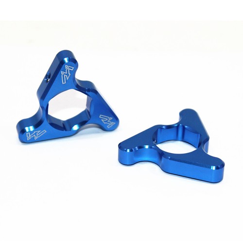 19mm blue CNC Front Fork Preload Adjusters For Honda cbr600RR cbr1000RR Suzuki - Picture 6 of 7
