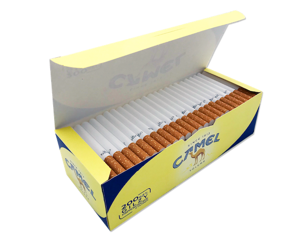 empty cigarettes tubes CAMEL Volume 800 King Size Empty Filter Tubes (4 boxes x 200)