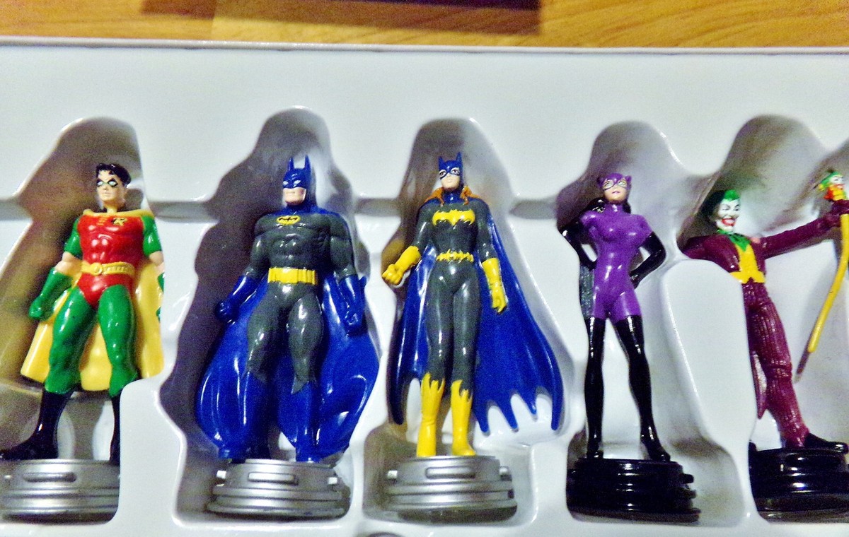 DC Superheroes Schach Complete Batman Chess Set VERY RARE | eBay