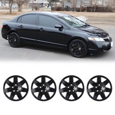 16-inch Set Of 4 Hubcaps For 2006-2011 Honda Civic R16 Wheel Rims Cover Bolt On 16-inch Set Of 4 Hubcaps For 2006-2011 Honda Civic R16 Wheel Rims Cover Bolt On
