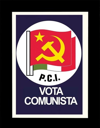Poster Manifesto Locandina Elettorale Partito Comunista Italiano Stampa 60x90 Cm - Foto 2 di 5