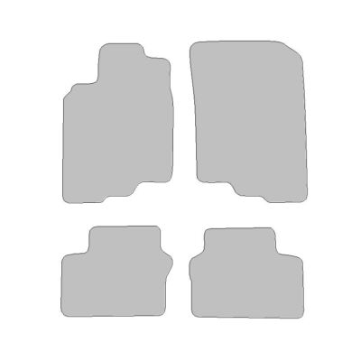 Fußmatten-Set für Honda Insight (2000-2014) Robust anthrazit