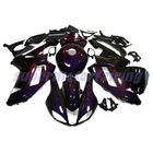 Chameleon Gold Purple Fairing +Tank Cover for Kawasaki Ninja ZX6R 2007-2008 636