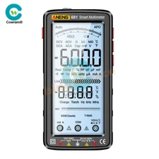 ANENG 681 LCD Digital Multimeter 6000Count AC/DC Voltage Tester Resistance Meter