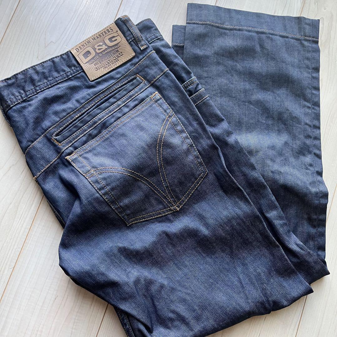 Dolce&Gabbana Men M Magic Denim Pants Cinch Back Luxury Vintage