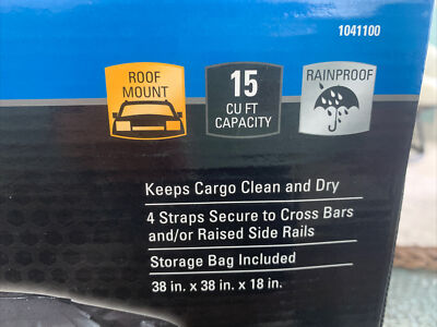 Reese Explore Rooftop Cargo Bag Rainproof 1041100 15 CU FT