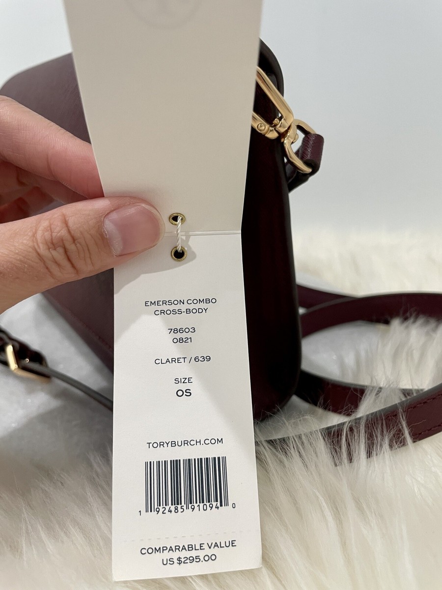 TORY BURCH★EMERSON COMBO CROSSBODY 2WAY クロスボディー Tory Burch Emerson Combo Crossbody New Ivory 58440 | eBay