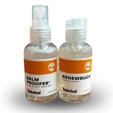 Timberland Shoe Care 2 PCS Balm Proofer Protecter Renewbuck Cleaner (2 Fl Oz)