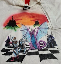 Screen Stars  Best Single Stitch M T-Shirt USA VTG 80s 1985 Dungeons & Dragons