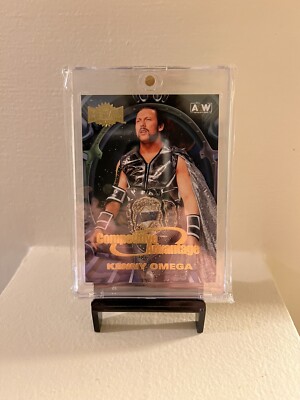 2022 Skybox AEW Metal Universe Kenny Omega Competitive Advantage #CA-12 SP 1:600